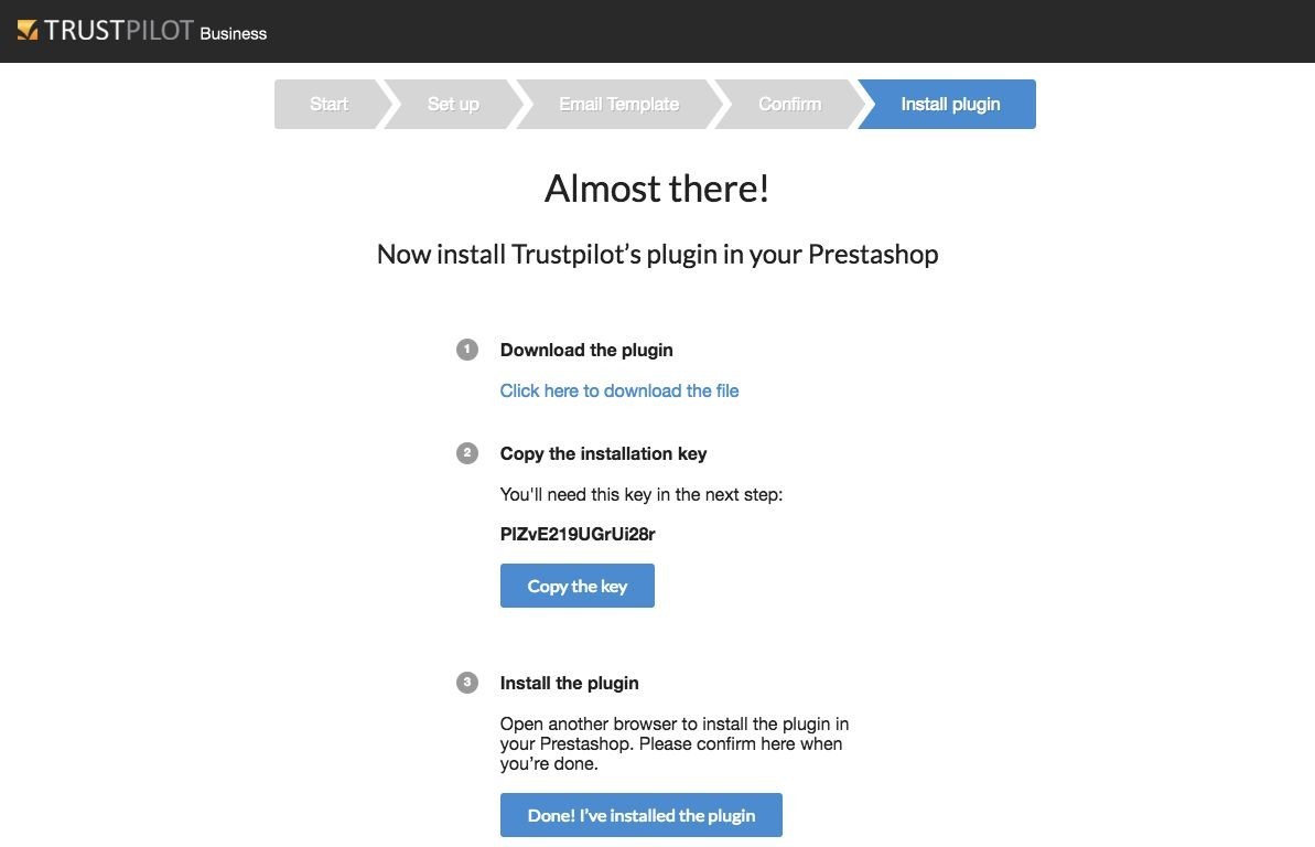 How to integrate Trustpilot into website
